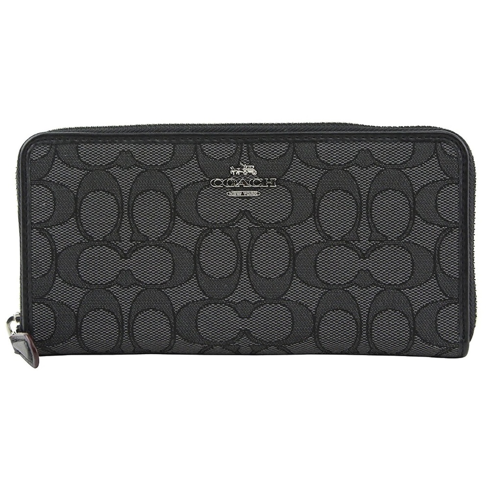COACH NWT Accordion Zip Wallet in Outline
